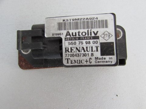 Senzor impact stanga Renault Scenic I model 1998-2002 cod: 7700437301B 550759800