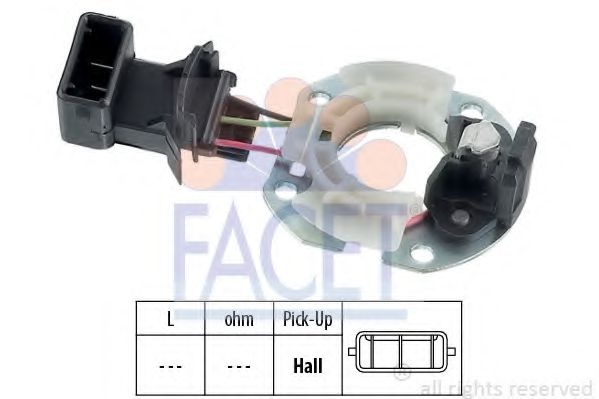 Senzor,impulsuri aprindere VW GOLF III Cabriolet (