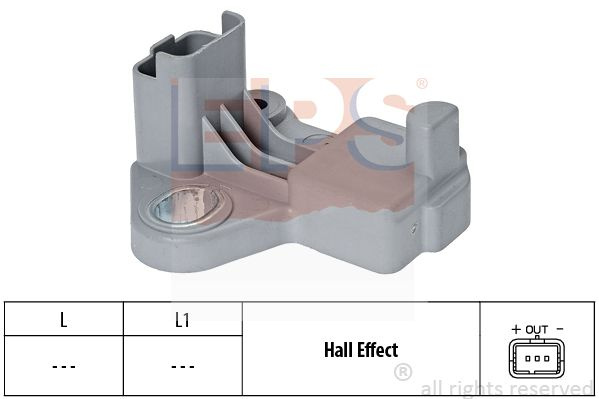 Senzor impulsuri arbore cotit 1 953 602 EPS pentru Ford Grand Volvo S40 Ford Focus CitroEn C3 Peugeot Grand Peugeot Partner Peugeot Ranch Peugeot Expert Peugeot 1007 CitroEn Berlingo CitroEn Nemo Ford Fiesta Peugeot 5008 CitroEn Ds3 CitroEn C4 Volvo 