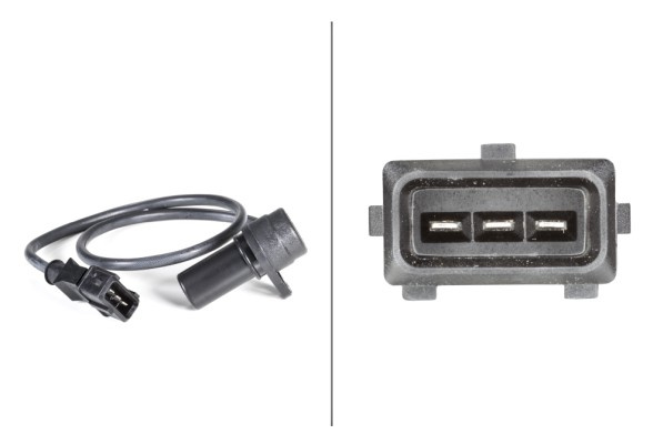 Senzor impulsuri, arbore cotit (6PU 009 146-211 6PU009146211 HELLA) OPEL,SAAB,VAUXHALL 9-3|9-5|ASTRA|ASTRAVAN|FRONTERA|OMEGA|SIGNUM|SINTRA|VECTRA|ZAFIRA