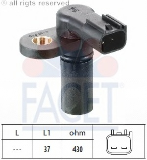 Senzor impulsuri arbore cotit 9 0166 FACET pentru Ford Mondeo Ford Cougar Ford Escape Ford Maverick Mazda Mpv Mazda Tribute