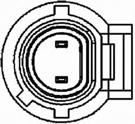 Senzor impulsuri arbore cotit DACIA LOGAN MCV KS HELLA 6PU009163651