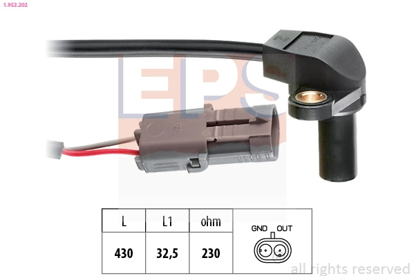 Senzor impulsuri, arbore cotit EPS 1.953.202