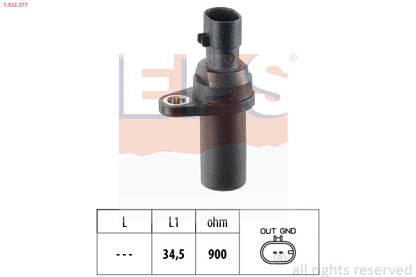 Senzor impulsuri, arbore cotit EPS 1.953.377