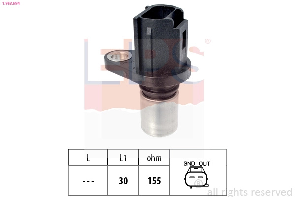 Senzor impulsuri, arbore cotit EPS 1.953.594 pentru VOLVO V60 I (155) 2010-2018