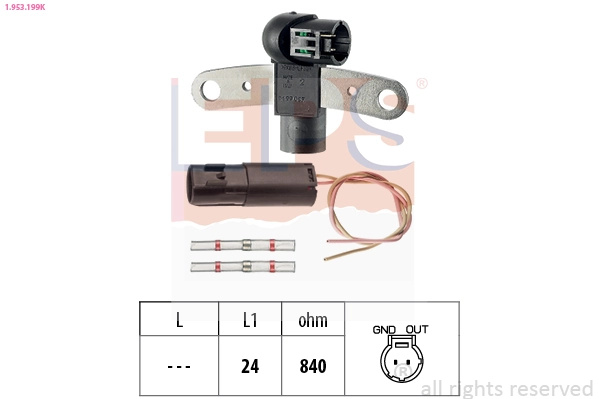 Senzor impulsuri arbore cotit EPS RENAULT MEGANE II Hatchback Van (KM0/2_) 2003-2008 - 1.953.199K