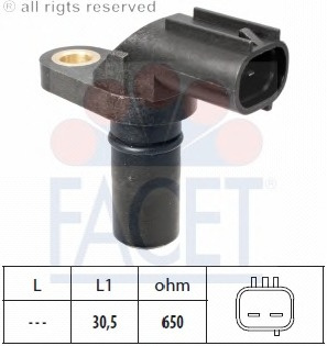 Senzor impulsuri arbore cotit # Ford Fiesta 2001 2002 2003 2004 2005 2006 2007 2008 # 9 0522 # FACET