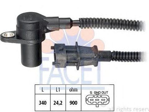 Senzor impulsuri arbore cotit HYUNDAI ix35 LM EL ELH FACET FA 9.0753