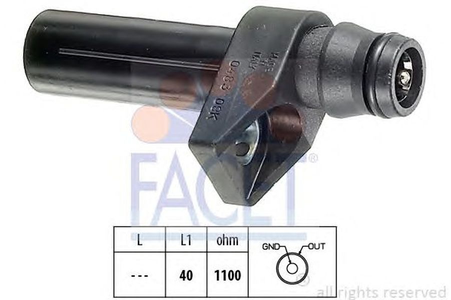 Senzor impulsuri arbore cotit MERCEDES-BENZ S-CLASS W140 FACET FA 9.0483