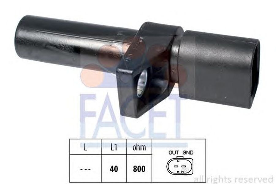 Senzor impulsuri arbore cotit MERCEDES-BENZ VIANO W639 FACET FA 9.0578