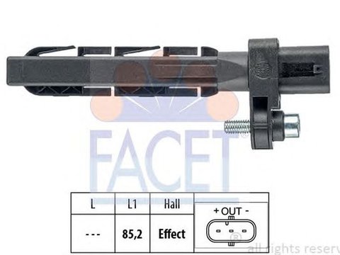 Senzor impulsuri arbore cotit MINI MINI Roadster R59 FACET FA 9.0758