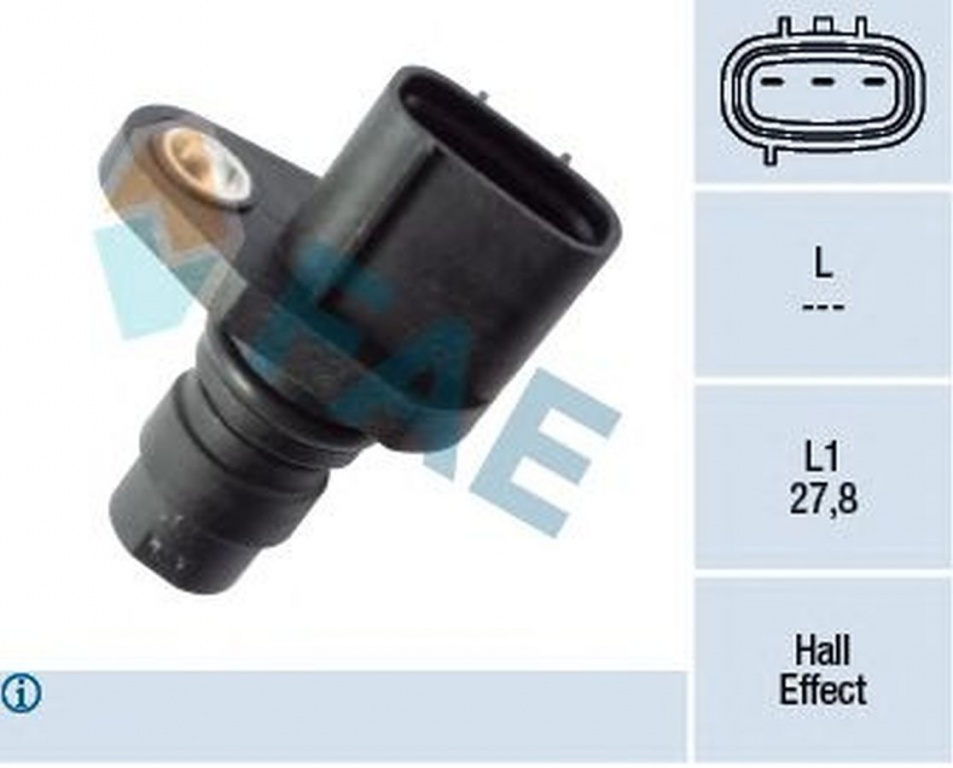 Senzor impulsuri arbore cotit OPEL ASTRA H combi L35 FAE 79403
