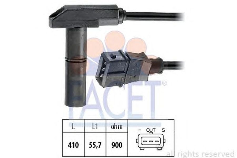 Senzor impulsuri arbore cotit OPEL FRONTERA A 5 MWL4 FACET FA 9.0212