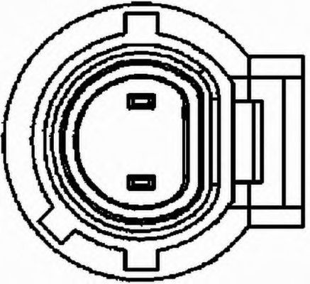Senzor impulsuri arbore cotit RENAULT CLIO III BR0 1 CR0 1 HELLA 6PU009163641