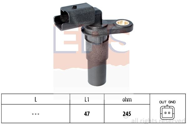 Senzor impulsuri arbore cotit # Renault Laguna 200