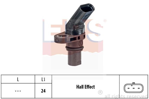 Senzor impulsuri arbore cotit # Skoda Superb 2009 2010 2011 2012 2013 2014 2015 # 1 953 773 # EPS