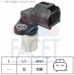 Senzor impulsuri arbore cotit # Toyota Hiace 2006 2007 2008 2009 2010 2011 2012 2013 2014 2015 2016 2017 2018 2019 2020 2021 2022 2023 2024 2025 # 9 0637 # FACET