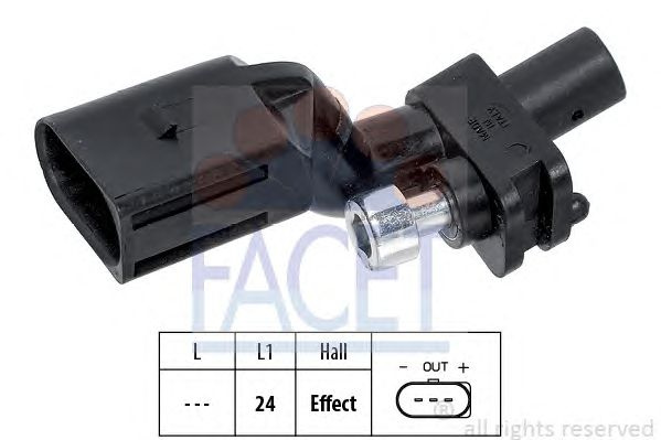 Senzor impulsuri arbore cotit VOLKSWAGEN GOLF V (1K1) - Cod intern: W20239877 - LIVRARE DIN STOC in 24 ore!!!