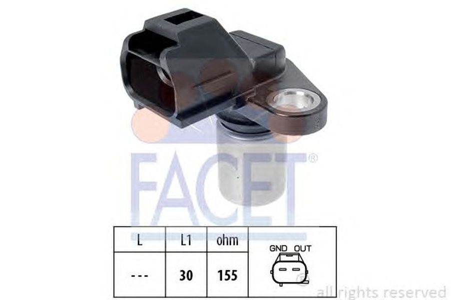 Senzor impulsuri arbore cotit VOLVO S60 I FACET FA 9.0263