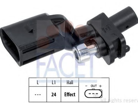 Senzor impulsuri, arbore cotit VW TOURAN (1T1, 1T2) (2003 - 2010) FACET 9.0552