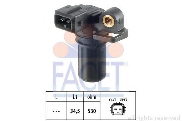 Senzor impulsuri vibrochen FORD FOCUS (DAW, DBW) (1998 - 2007) FACET 9.0323