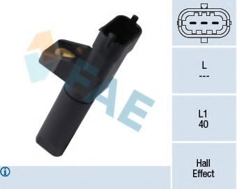 Senzor impulsuri vibrochen MERCEDES C-CLASS (W203) (2000 - 2007) FAE 79357