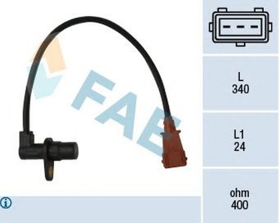 Senzor impulsuri volanta PEUGEOT 406 Break 8E F FA
