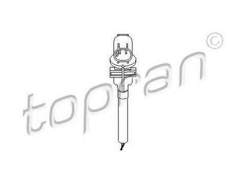 Senzor,nivel lichid de racire BMW Z4 cupe (E86) (2006 - 2009) TOPRAN 501 311
