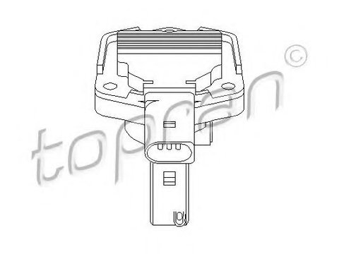 Senzor,nivel ulei motor AUDI A4 (8E2, B6) (2000 - 2004) TOPRAN 109 242