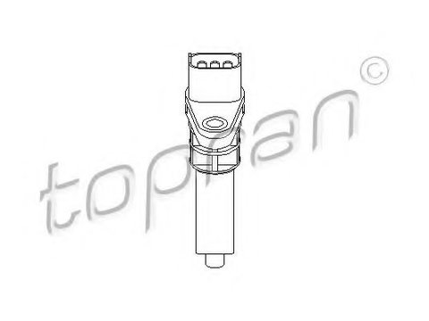 Senzor,odometru OPEL ZAFIRA A (F75_) (1999 - 2005) TOPRAN 207 446