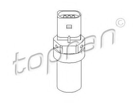 Senzor,odometru SEAT CORDOBA Vario (6K5) (1999 - 2002) TOPRAN 110 584