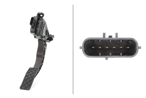 Senzor, pedala acceleratie (6PV009505701 HELLA) AUDI