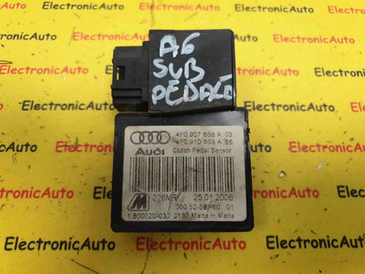 Senzor Pedala Ambreiaj Audi A6 C6, 4F0907658A03, 4