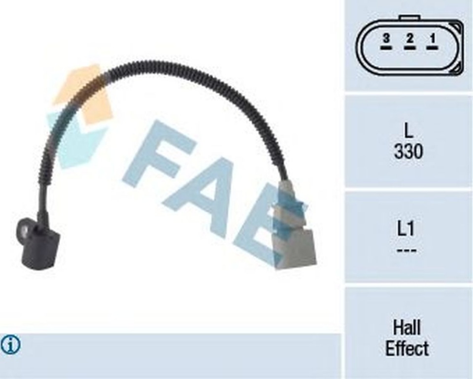 Senzor pozitie Ax came AUDI A4 Avant 8ED B7 FAE 79341