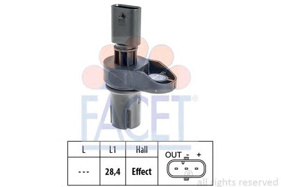 Senzor pozitie Ax came BMW 3 Cabriolet E93 FACET FA 9.0757