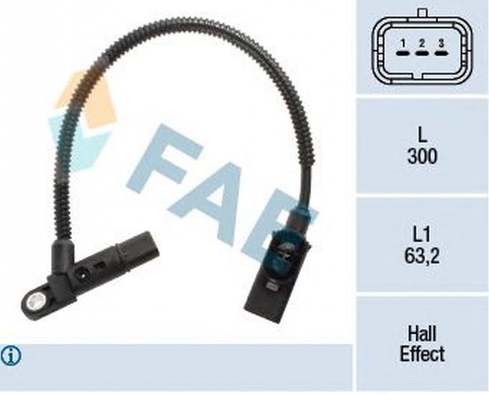 Senzor pozitie Ax came CITROEN C4 Grand Picasso II FAE 79381