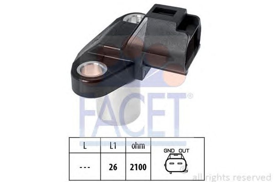 Senzor pozitie Ax came OPEL VECTRA C FACET FA 9.0362