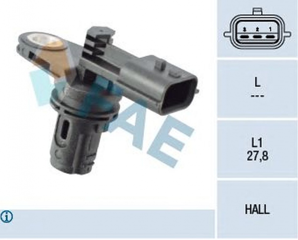 Senzor pozitie Ax came RENAULT CLIO II BB0 1 2 CB0