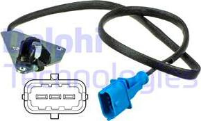 Senzor.pozitie ax cu came Camshaft position senzor ALFA ROMEO 145 146 147 156 166 GT GTV SPIDER 1.4-2.0 06.95-09.10 ALFA ROMEO GTV (916_), Compartiment, 09.1994 - 10.2005 Delphi SS11204