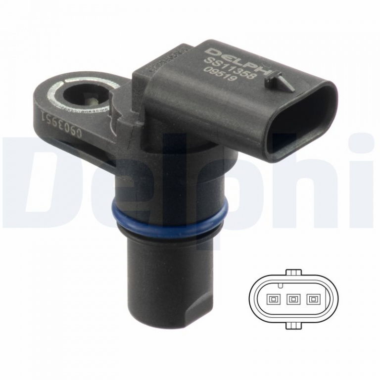 Senzor,pozitie ax cu came DELPHI SS11358 model AUDI A4 B7 Cabriolet (8HE) 2006 2007 2008 2009