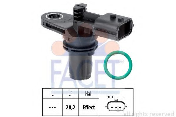 Senzor pozitie ax cu came NISSAN JUKE (F15) (2010 - 2016) FACET 9.0616