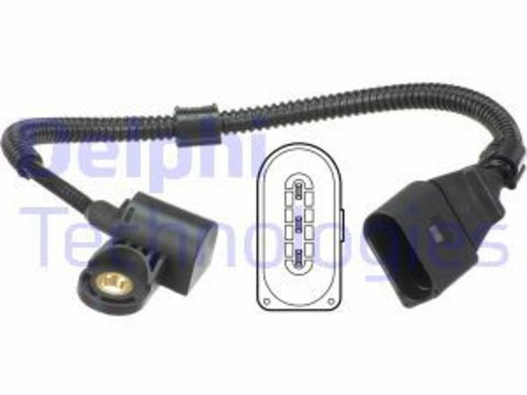 Senzor pozitie ax cu came SS11217 DELPHI pentru Audi A6 Vw Tiguan Audi A3 Vw Passat Vw Jetta Vw Vento Seat Leon Seat Altea Audi A4 Vw Beetle Vw Novo Seat Toledo Vw Cc Skoda Octavia Audi Q5 Skoda Superb Audi Tt Audi A5 Seat Exeo Vw Golf