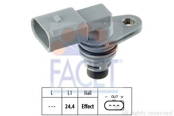 Senzor pozitie ax cu came VW POLO (6R, 6C) (2009 - 2016) FACET 9.0368