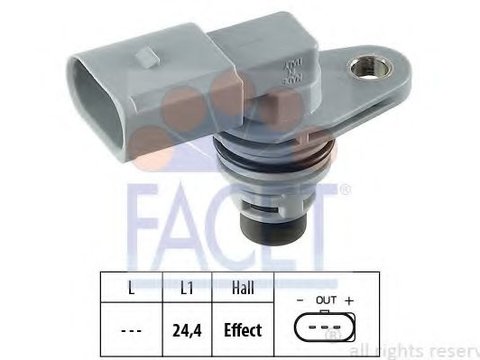 Senzor,pozitie ax cu came VW TOURAN (1T1, 1T2) (2003 - 2010) FACET 9.0368 piesa NOUA