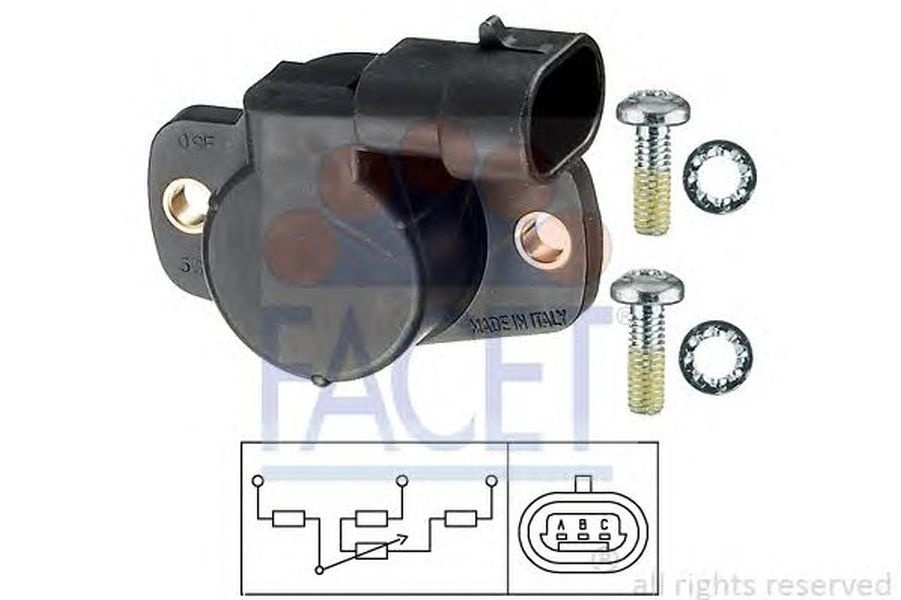 Senzor pozitie clapeta acceleratie Citroen XSARA N1 FACET FA 10.5001