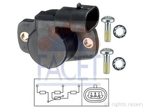 Senzor pozitie clapeta acceleratie Citroen ZX N2 FACET FA 10.5001