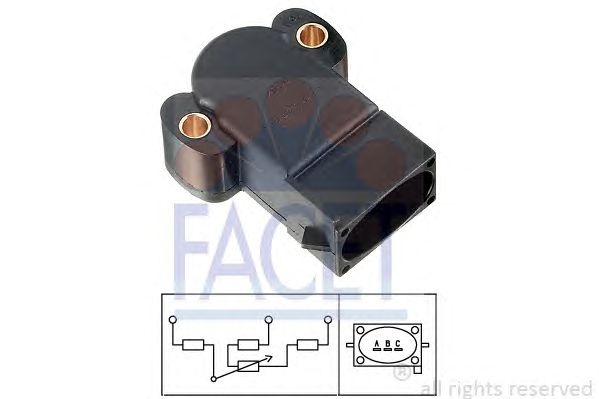 Senzor pozitie clapeta acceleratie FORD PUMA (EC_) - Cod intern: W20240006 - LIVRARE DIN STOC in 24 ore!!!