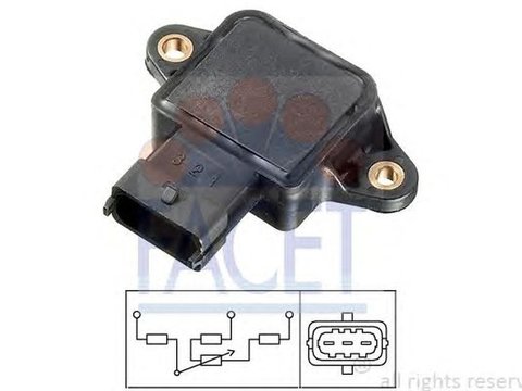 Senzor pozitie clapeta acceleratie LAND ROVER DISCOVERY II LJ LT FACET FA 10.5086