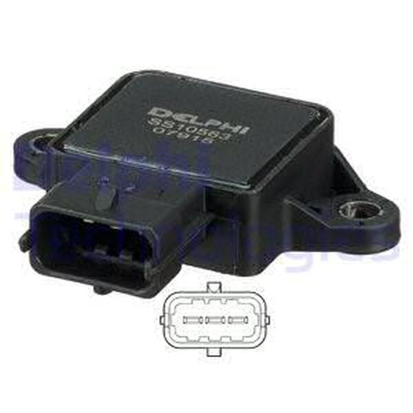 Senzor pozitie clapeta acceleratie OPEL ASTRA G combi F35 DELPHI SS1056312B1