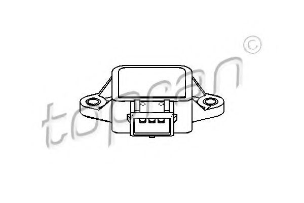 Senzor, pozitie clapeta acceleratie OPEL OMEGA A combi (66_, 67_) (1986 - 1994) TOPRAN 205 631